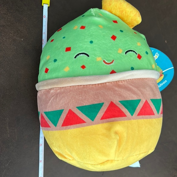 Squishmallow 10” Gideon Guacamole AUTHENTIC Kellytoy Soft Plush Toy - Picture 6 of 12